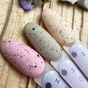 Monochrome-top Mate - матовый топ с монохромными многогранниками без л/с.