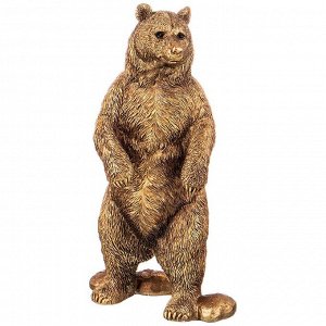 Статуэтка "медведь" 11.5*9.5*21.5 см. серия "bronze classic"
