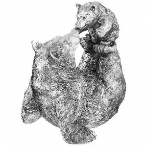 Статуэтка "медведи" 22*20*24.5 см.