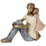 СТАТУЭТКА &quot;ОТЦОВСТВО&quot; 13,5*6*11,5 СМ. СЕРИЯ &quot;ФЬЮЖН&quot; (КОР=36ШТ.)