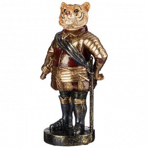 Фигурка коллекция" средневековый бал "тигр" 11,5*8,5*21,5 см