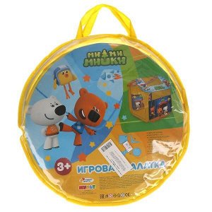 GFA-MIMI-2-R Детская игровая палатка Ми-ми-мишки 83х80х105см, в сумке Играем вместе в кор.24шт