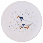 ТАРЕЛКА ДЕСЕРТНАЯ &quot;ЧЕШСКИЙ ГУСЬ&quot; 20,3*20,3*2 СМ (КОР=48 ШТ.)