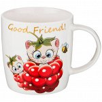КРУЖКА &quot;ЛУЧШИЙ ДРУГ&quot; 350М (КОР=36ШТ.)