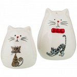 НАБОР ДЛЯ СПЕЦИЙ 2 ПР.КОЛЛЕКЦИЯ &quot;ОЗОРНЫЕ КОТЫ&quot; 6*6*7/5*5*6 СМ