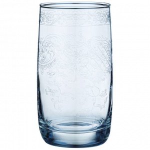 Набор стаканов из 6 шт "light blue ренесанс" 330 мл