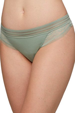 19253 Tanga Трусы стринги Оливковый, Коралл