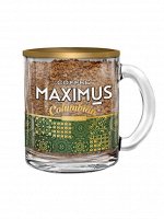 Кофе сублимированный в стеклянной кружке «Columbian»  ТМ Maximus 70гр.