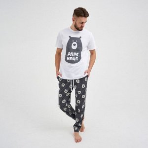 Пижама мужская (футболка и брюки) KAFTAN "Bear"