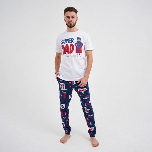 Пижама мужская (футболка и брюки) KAFTAN "Super"