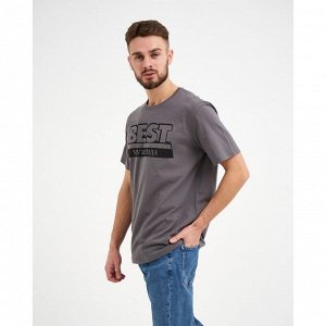 Футболка мужская KAFTAN «Муж года», серый.