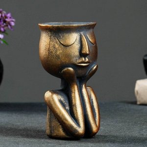 Подсвечник на 1 свечу «Винтаж», гипс, 14.7 см