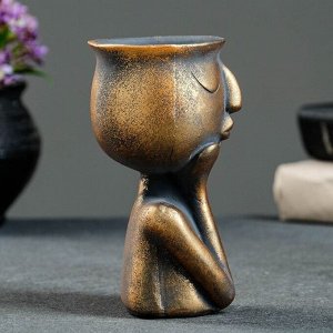 Подсвечник на 1 свечу «Винтаж», гипс, 14.7 см