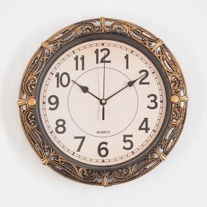 Часы настенные, серия: Классика, "Джоана", 30 х 30 см, микс