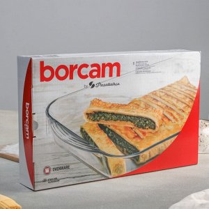 Форма для запекания Borcam, 3,5 л, прямоугольная