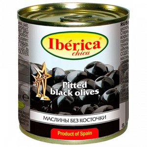 Маслины Иберика-Чика без косточки 200г ж/б