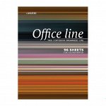 Тетрадь А4, 96 листов, клетка, гребень deVente Office Line