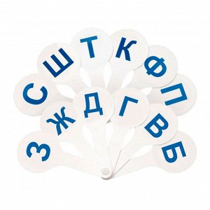 Касса-веер парные согласные буквы, СТАММ