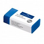 Ластик Faber-Castell &quot;Dust Free&quot;, карт.футляр, прямоугольный, цвет синий, 45*22*13мм
