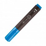 Маркер-текстовыделитель 1-4 мм., голубой, Attomex