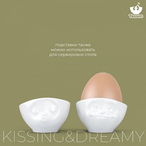 Набор подставок для яиц Tassen Kissing & Dreamy, 2 шт, белый