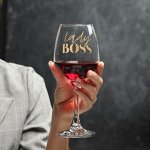 Бокал для вина &quot;Lady boss&quot;350 мл