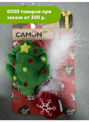 Игрушка для кошек Новогодняя 2шт/уп Camon АКЦИЯ!