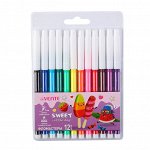 Фломастеры 12 цв., невентилируемый колпачок,  de VENTE Sweet