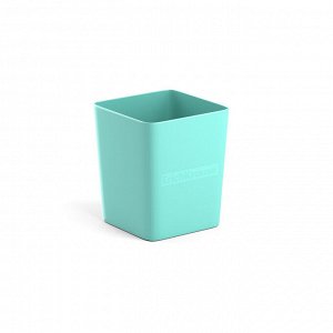 Подставка-стакан ErichKrause Base Pastel Mint, пластик, мятный