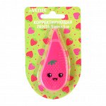 Лента-штрих корректирующая 5 мм х 06 м, Strawberry, deVENTE