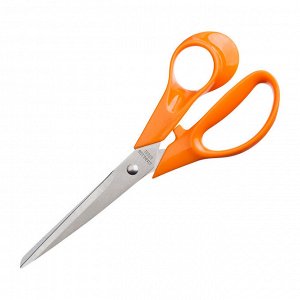 Ножницы 177 мм, пласт. ручки, оранжевые, Attache Orange
