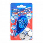 Лента-штрих корректирующая 5 мм х 06 м, Football deVENTE