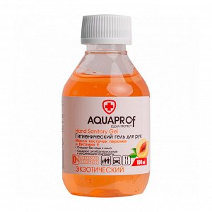 Антисептик-гель для рук спиртосодержащий (70%) 100мл AQUAPROF Экзотический