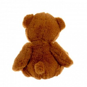 Мягкая игрушка «Медведь» 20 см, бант в клетку, цвет МИКС