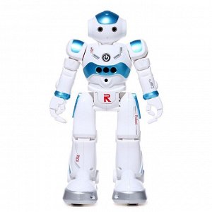 Робот «Робо-друг», с дистанционным и сенсорным управлением, русский чип, цвет синий