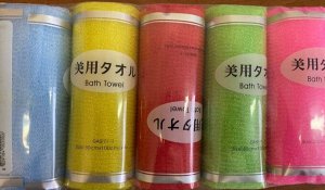 Мочалка в рулоне цветная 85*25 см 1 шт.