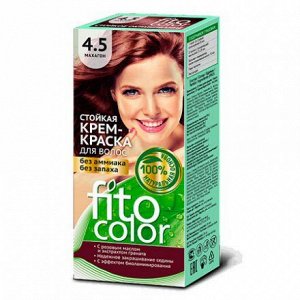 Стойкая крем-краска для волос Fitocolor 115 мл, тон 4.5 махагон