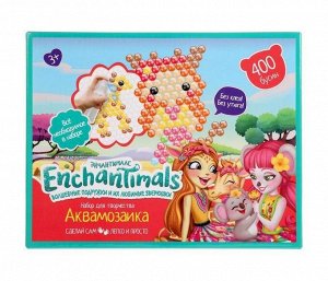 MultiArt. Аквамозаика "Enchantimals" 400 бусин арт.AQUABEADS400-EN5