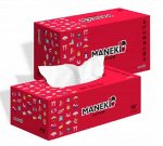 Салфетки бумажные двухслойные RED в коробке 250 шт