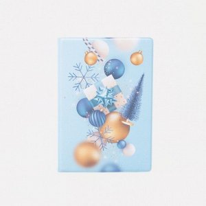 Обложка для паспорта, цвет голубой 7560940