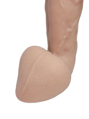 Гигантский фаллоимитатор с большой мошонкой без присоски "Noni"