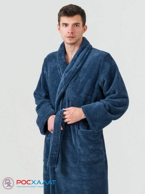Мужской халат с шалькой из велсофта ВЗ-05 (17)