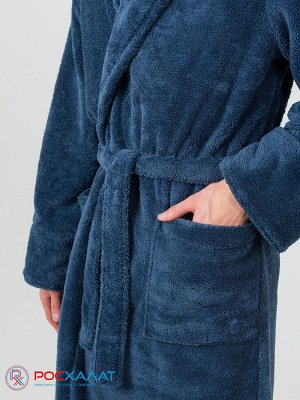 Мужской халат с шалькой из велсофта ВЗ-05 (17)