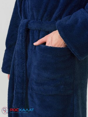 Мужской халат с шалькой из велсофта ВЗ-05 (14)