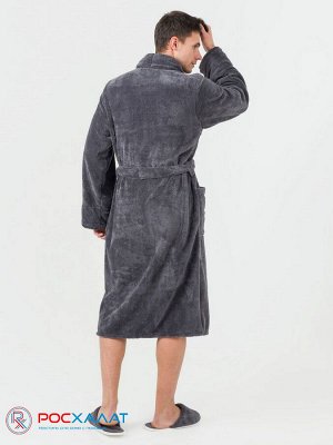 Мужской халат с шалькой из велсофта ВЗ-05 (13)