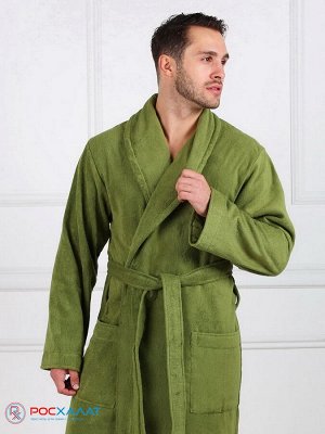 Мужской махровый халат с шалькой МЗ-03 (125)