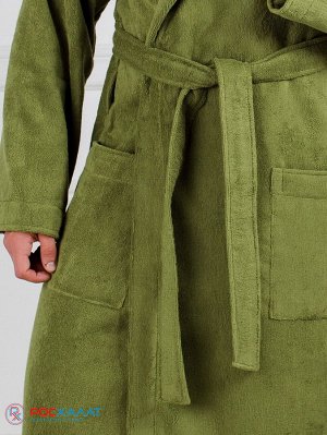 Мужской махровый халат с шалькой МЗ-03 (125)