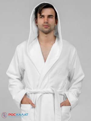 Мужской махровый халат с капюшоном МЗ-05 (1)