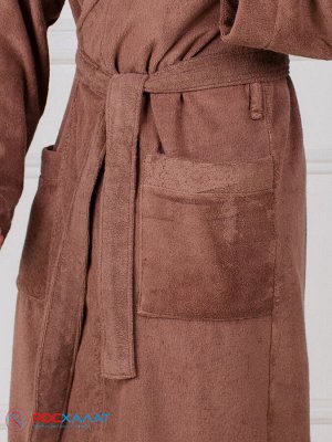 Мужской махровый халат с капюшоном МЗ-05 (118)