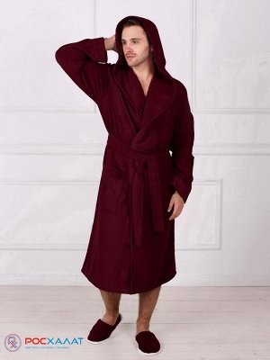 Мужской махровый халат с капюшоном МЗ-05 (122)